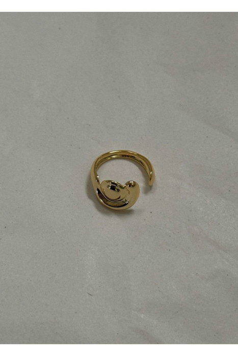 Heliophilia Silver Anillo KPEGMSA1963 de Latón con Laca Dorado